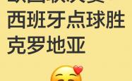 开云体育app-西班牙在对阵克罗地亚的比赛中获胜